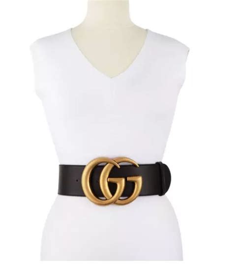 gucci black dress with belt|high waist gucci belt.